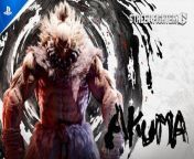 Street Fighter 6 - Akuma Gameplay Trailer &#124; PS5 &amp; PS4 Games&#60;br/&#62;&#60;br/&#62;Akuma will unleash his rage on foes worthy enough to face him on May 22. Will you harness the power of the Satsui no Hado or succumb to the inner demon?&#60;br/&#62;&#60;br/&#62;Owners of the Deluxe and Ultimate Edition or the Year 1 Character Pass and Ultimate Pass for Street Fighter 6 will obtain Akuma immediately when he releases. Year 1 Ultimate Pass owners will also receive the new stage, Enma&#39;s Hollow.&#60;br/&#62;&#60;br/&#62;Beware the effects of the Satsui no Hado lest you become tormented by its hunger.&#60;br/&#62;&#60;br/&#62;With the Akuma update comes a major balance patch where all characters will receive changes. Keep an eye out on our social channels for more details.&#60;br/&#62;&#60;br/&#62;#ps5 #ps5games #ps4games #ps4 #StreetFighter6 #Capcom #Akuma