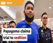 The blogger has pleaded not guilty to the charge.&#60;br/&#62;&#60;br/&#62;&#60;br/&#62;Read More: &#60;br/&#62;https://www.freemalaysiatoday.com/category/nation/2024/05/02/papagomo-charged-with-sedition-over-remarks-on-king/ &#60;br/&#62;&#60;br/&#62;&#60;br/&#62;Free Malaysia Today is an independent, bi-lingual news portal with a focus on Malaysian current affairs.&#60;br/&#62;&#60;br/&#62;Subscribe to our channel - http://bit.ly/2Qo08ry&#60;br/&#62;------------------------------------------------------------------------------------------------------------------------------------------------------&#60;br/&#62;Check us out at https://www.freemalaysiatoday.com&#60;br/&#62;Follow FMT on Facebook: https://bit.ly/49JJoo5&#60;br/&#62;Follow FMT on Dailymotion: https://bit.ly/2WGITHM&#60;br/&#62;Follow FMT on X: https://bit.ly/48zARSW &#60;br/&#62;Follow FMT on Instagram: https://bit.ly/48Cq76h&#60;br/&#62;Follow FMT on TikTok : https://bit.ly/3uKuQFp&#60;br/&#62;Follow FMT Berita on TikTok: https://bit.ly/48vpnQG &#60;br/&#62;Follow FMT Telegram - https://bit.ly/42VyzMX&#60;br/&#62;Follow FMT LinkedIn - https://bit.ly/42YytEb&#60;br/&#62;Follow FMT Lifestyle on Instagram: https://bit.ly/42WrsUj&#60;br/&#62;Follow FMT on WhatsApp: https://bit.ly/49GMbxW &#60;br/&#62;------------------------------------------------------------------------------------------------------------------------------------------------------&#60;br/&#62;Download FMT News App:&#60;br/&#62;Google Play – http://bit.ly/2YSuV46&#60;br/&#62;App Store – https://apple.co/2HNH7gZ&#60;br/&#62;Huawei AppGallery - https://bit.ly/2D2OpNP&#60;br/&#62;&#60;br/&#62;#FMTNews #Papagomo #King #Charged