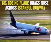 Watch as a Boeing 767 cargo plane, operated by FedEx, makes a heart-stopping emergency landing at Istanbul Airport without its front landing gear. This incident adds to the mounting challenges facing the embattled planemaker, Boeing, amidst intense safety scrutiny. Stay tuned for the latest updates and insights into this high-stakes aviation event. &#60;br/&#62; &#60;br/&#62;#Boeing #BoeingPlane #Istanbul #BoeingCargoPlane #BoeingPlaneEmergencyLanding #EmergencyLandinginIstanbul #IstanbulAirport #AviationIndustry #Oneindia&#60;br/&#62;~PR.274~ED.102~
