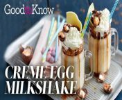 Any way to consume more Creme Eggs is good with us! This delicious milkshake is perfect for Easter and can be given an extra kick from a good glug of rum...