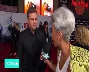 Chris Hemsworth &amp; Matt Damon Hold Hands Getting TATTOOS Together w_ Wives