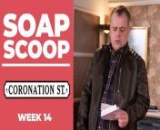 Coming up on Coronation Street... Steve causes trouble between Tracy and Tommy.