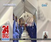 Sa Leyte, isinabuhay ang isang kakaibang tradisyon ng pagpepenetensya tuwing Semana Santa.&#60;br/&#62;&#60;br/&#62;&#60;br/&#62;24 Oras Weekend is GMA Network’s flagship newscast, anchored by Ivan Mayrina and Pia Arcangel. It airs on GMA-7, Saturdays and Sundays at 5:30 PM (PHL Time). For more videos from 24 Oras Weekend, visit http://www.gmanews.tv/24orasweekend.&#60;br/&#62;&#60;br/&#62;#GMAIntegratedNews #KapusoStream&#60;br/&#62;&#60;br/&#62;Breaking news and stories from the Philippines and abroad:&#60;br/&#62;GMA Integrated News Portal: http://www.gmanews.tv&#60;br/&#62;Facebook: http://www.facebook.com/gmanews&#60;br/&#62;TikTok: https://www.tiktok.com/@gmanews&#60;br/&#62;Twitter: http://www.twitter.com/gmanews&#60;br/&#62;Instagram: http://www.instagram.com/gmanews&#60;br/&#62;&#60;br/&#62;GMA Network Kapuso programs on GMA Pinoy TV: https://gmapinoytv.com/subscribe