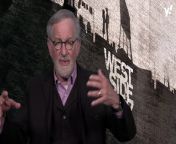 &#60;p&#62;You&#39;d be forgiven for thinking that, after 50 years in Hollywood, Steven Spielberg doesn&#39;t get nervous when he steps on to a set for the first time.&#60;/p&#62;&#60;p&#62;But the 74-year-old movie maestro has confessed that he did have some trepidation about West Side Story, which is his first attempt at an all-singing, all-dancing big screen musical.&#60;/p&#62;&#60;p&#62;West Side Story is in UK cinemas from 10 December.&#60;/p&#62;