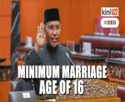 The government has decided to maintain the minimum marriage age for Muslim girls at 16 years old after considering the proposal to raise the limit to 18 years old.&#60;br/&#62;&#60;br/&#62;Minister in the Prime Minister’s Department (Religious Affairs) Idris Ahmad (above) said the government had collected feedback from the state governments regarding this proposal as this is a matter under the states’ jurisdiction.