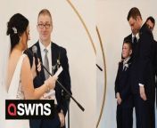 This is the heart-warming moment a bride makes vows to her new stepson at her wedding to his dad.&#60;br/&#62;&#60;br/&#62;Vanessa Lynch, 30, wanted to make sure that nine-year-old Henry Lynch knew how much she appreciated him as part of the family.&#60;br/&#62;&#60;br/&#62;So after she had made her vows to his father Craig Lynch, 30, she started speaking to him.&#60;br/&#62;&#60;br/&#62;Vanessa, from Minneapolis, Minnesota, USA, said: &#92;
