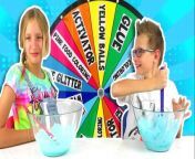 Who do you think won this challenge? Karina and Ronald spin the wheel to pick the next ingredient. Comment down below who is the winner chicken dinner of the MYYYYSTERY wheel of slime challenge!!!!