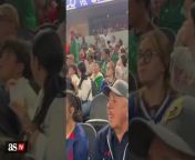 Watch: Mexican fan kicked out of Nations League game for homophobic slurs from chut fan