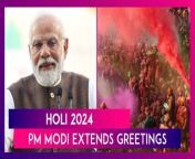 Holi, the festival of colours, is here! This year Holi will be celebrated on March 25. Prime Minister Narendra Modi took to X to extend greetings. PM Modi said, “I extend my Holi wishes to all my fellow citizens of the country.” President Droupadi Murmu also extended greetings. Union Home Minister Amit Shah also wished the citizens of the country on the joyous occasion of Holi. Congress leader Rahul Gandhi said, “I wish that this festival increases unity, brotherhood and harmony among all Indian.” Congress President Mallikarjun Kharge also extended greetings. Watch the video to know more.