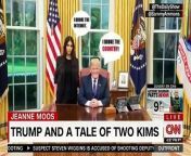 The internet compares President Trump and Kim Kardashian&#39;s photo op in the Oval Office to the Addams Family.
