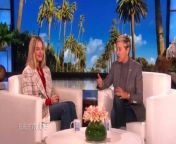 Actress Margot Robbie chatted with Ellen about her highly-acclaimed film, &#92;