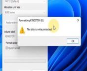▶In this Video you will Find How to Fix disk write is protected and Remove Write Protection From USB Pendrive and Memory card ? . If you Faced any Problem you can put your Questions below in comments and i will try to answer them.&#60;br/&#62;&#60;br/&#62;======================&#60;br/&#62;&#60;br/&#62;▶If You Found This Video Helpful,PleaseLike And Follow Our Dailymotion Page , Leave Comment, Share it With Others So They Can Benefit Too, Thanks &#60;br/&#62;&#60;br/&#62;======================&#60;br/&#62;&#60;br/&#62;▶ ⬇️ Link To Download Programs :&#60;br/&#62;&#60;br/&#62;https://bit.ly/disk-write-is-protected&#60;br/&#62;&#60;br/&#62;======================&#60;br/&#62;&#60;br/&#62;▶ ⬇️ Commands Text :&#60;br/&#62;&#60;br/&#62; Step 1. Type &#92;