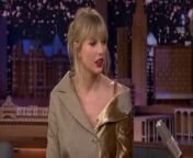 Taylor Swift reacts to some never-before-seen footage of her acting loopy after laser eye surgery and she teases what songs she’ll perform on Saturday Night Live. &#60;br/&#62;&#60;br/&#62;Subscribe NOW to The Tonight Show Starring Jimmy Fallon: http://bit.ly/1nwT1aN&#60;br/&#62; &#60;br/&#62;Watch The Tonight Show Starring Jimmy Fallon Weeknights 11:35/10:35c&#60;br/&#62; &#60;br/&#62;Get more The Tonight Show Starring Jimmy Fallon: https://www.nbc.com/the-tonight-show&#60;br/&#62; &#60;br/&#62;JIMMY FALLON ON SOCIAL&#60;br/&#62;Follow Jimmy:&#60;br/&#62;&#60;br/&#62; / jimmyfallon&#60;br/&#62;Like Jimmy:&#60;br/&#62;&#60;br/&#62; / jimmyfallon&#60;br/&#62;Follow Jimmy:&#60;br/&#62;&#60;br/&#62; / jimmyfallon&#60;br/&#62; &#60;br/&#62;THE TONIGHT SHOW ON SOCIAL&#60;br/&#62;Follow The Tonight Show:&#60;br/&#62;&#60;br/&#62; / fallontonight&#60;br/&#62;Like The Tonight Show:&#60;br/&#62;&#60;br/&#62; / fallontonight&#60;br/&#62;Follow The Tonight Show:&#60;br/&#62;&#60;br/&#62; / fallontonight&#60;br/&#62;Tonight Show Tumblr:&#60;br/&#62;&#60;br/&#62; / fallontonight&#60;br/&#62; &#60;br/&#62;The Tonight Show Starring Jimmy Fallon features hilarious highlights from the show, including comedy sketches, music parodies, celebrity interviews, ridiculous games, and, of course, Jimmy&#39;s Thank You Notes and hashtags! You&#39;ll also find behind the scenes videos and other great web exclusives.&#60;br/&#62; &#60;br/&#62;GET MORE NBC&#60;br/&#62;NBC YouTube: http://bit.ly/1dM1qBH&#60;br/&#62;Like NBC:&#60;br/&#62;&#60;br/&#62; / nbc&#60;br/&#62;Follow NBC:&#60;br/&#62;&#60;br/&#62; / nbc&#60;br/&#62;NBC Instagram:&#60;br/&#62;&#60;br/&#62; / nbc&#60;br/&#62;NBC Tumblr:&#60;br/&#62;&#60;br/&#62; / nbctv&#60;br/&#62; &#60;br/&#62;Taylor Swift Reacts to Embarrassing Footage of Herself After Laser Eye Surgery&#60;br/&#62;&#60;br/&#62;&#60;br/&#62; / fallontonight&#60;br/&#62;&#60;br/&#62;#FallonTonight&#60;br/&#62;#TaylorSwift&#60;br/&#62;#JimmyFallon