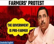 On farmers&#39; protest, Union Minister Pralhad Joshi says, &#92;