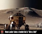 Odysseus Takes a Tumble, Lands Sideways on Moon (Alive &amp; Well!) &#124; CITY PULSE NEWS&#60;br/&#62;The first American spacecraft to land on the Moon since Apollo, the private company&#39;s &#92;