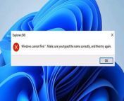 ▶ In This Video You Will Find How To Fix Windows cannot Find, Make Sure You Typed the Name Correctly, and Then Try Again With 2 Methods ✔️.&#60;br/&#62;&#60;br/&#62; ⁉️ If You Faced Any Problem You Can Put Your Questions Below ✍️ In Comments And I Will Try To Answer Them As Soon As Possible .&#60;br/&#62;▬▬▬▬▬▬▬▬▬▬▬▬▬&#60;br/&#62;&#60;br/&#62;If You Found This Video Helpful,PleaseLike And Follow Our Dailymotion Page , Leave Comment, Share it With Others So They Can Benefit Too, Thanks.&#60;br/&#62;&#60;br/&#62;▬▬Support This Dailymotion By 1&#36; or More▬▬&#60;br/&#62;&#60;br/&#62;https://paypal.com/paypalme/VictorExplains&#60;br/&#62;&#60;br/&#62;▬▬ Join Us On Social Media ▬▬&#60;br/&#62;&#60;br/&#62;▶Web s it e: https://victorinfos.blogspot.com&#60;br/&#62;&#60;br/&#62;▶F a c eb o o k : https://www.facebook.com/Victorexplains&#60;br/&#62;&#60;br/&#62;▶ ︎ Twi t t e r: https://twitter.com/VictorExplains&#60;br/&#62;&#60;br/&#62;▶I n s t a g r a m: https://instagram.com/victorexplains&#60;br/&#62;&#60;br/&#62;▶ ️ P i n t e r e s t: https://.pinterest.co.uk/VictorExplains&#60;br/&#62;&#60;br/&#62;▬▬▬▬▬▬▬▬▬▬▬▬▬▬&#60;br/&#62;&#60;br/&#62;▶ ⁉️ If You Have Any Questions Feel Free To Contact Us In Social Media.&#60;br/&#62;&#60;br/&#62;▬▬ ©️ Disclaimer ▬▬&#60;br/&#62;&#60;br/&#62;This video is for educational purpose only. Copyright Disclaimer under section 107 of the Copyright Act 1976, allowance is made for &#39;&#39;fair use&#92;