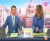 Ben Shephard took a playful dig at his Good Morning Britain co-star Kate Garraway as he confirmed that Friday will be his last day on the sofa before he joins This Morning.The TV star, 49, will be joined by Cat Deeley as regular hosts of ITV’s popular daytime show.The duo take over in the wake of the exits of long-time sofa hosts Phillip Schofield and Holly Willoughby, who both left last year.