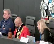 London borough under investigation over concerns about how it is being run saw its budget meeting &#92;