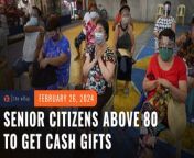 The Centenarians Act of 2016 is amended to provide monetary perks not only to senior citizens aged 100, but also those who are 80 years old and above.&#60;br/&#62;&#60;br/&#62;Full story: https://www.rappler.com/philippines/marcos-jr-signs-law-expanding-centenarians-act-2024/
