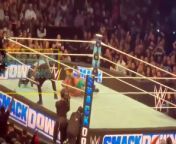 Randy orton &amp; Kevin owens defeat Austin theory &amp; Grayson waller with a pop up RKO on WWE SMACKDOWN