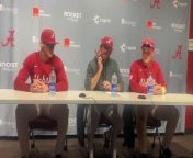 Alabama Baseball Head Coach Rob Vaughn After Doubleheader Win Against Lipscomb from red head works out and masterbates nude