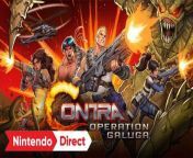 Contra_ Operation Galuga - Special Announcement Trailer - Nintendo Switch from hebe switch