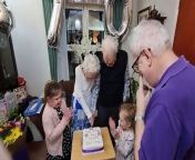 Portadown couple George and Muriel Quinn celebrate seven decades of married life together.
