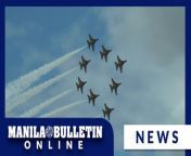 The Philippine Air Force (PAF) and Republic of Korea Air Force (ROKAF) officially kicked off the three-day “Black Eagles Airshow and Friendship Flight” at the Clark Air Base in Mabalacat City, Pampanga on Sunday, March 3. &#60;br/&#62;&#60;br/&#62;Department of National Defense Secretary Gilberto Teodoro Jr. said the airshow was held in commemoration of the 75th anniversary of the diplomatic ties between the Philippines and South Korea. (Video Courtesy of Philippine Air Force)&#60;br/&#62;&#60;br/&#62;READ MORE: https://mb.com.ph/2024/3/3/philippines-south-korea-jets-dazzle-in-clark-airshow&#60;br/&#62;&#60;br/&#62;Subscribe to the Manila Bulletin Online channel! - https://www.youtube.com/TheManilaBulletin&#60;br/&#62;&#60;br/&#62;Visit our website at http://mb.com.ph&#60;br/&#62;Facebook: https://www.facebook.com/manilabulletin &#60;br/&#62;Twitter: https://www.twitter.com/manila_bulletin&#60;br/&#62;Instagram: https://instagram.com/manilabulletin&#60;br/&#62;Tiktok: https://www.tiktok.com/@manilabulletin&#60;br/&#62;&#60;br/&#62;#ManilaBulletinOnline&#60;br/&#62;#ManilaBulletin&#60;br/&#62;#LatestNews