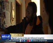 Mamadou Kouassi is the #African migrant who inspired #Italy’s #Oscar-nominated film “Io Capitano” He believes an Academy Award would serve as an important memorial to the lives lost during the treacherous journey to Europe. &#60;br/&#62;&#60;br/&#62;The movie shows us the story of two&#60;br/&#62;young boys in search of a better life and is nominated for Best International Feature Film. &#60;br/&#62;#Oscar2024