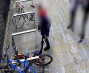 Brazen bike thief in Peterborough city centre caught on camera from bathroom gopon camera