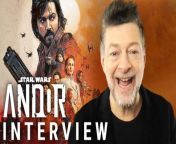 Andy Serkis joins us to talk about his character Kino Loy in the Disney+ “Star Wars” series “Andor.”