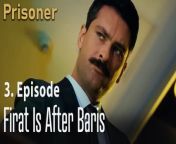 #Onurtuna #Prisoner&#60;br/&#62;Prisoner Episode 3&#60;br/&#62;&#60;br/&#62;Firat Bulut is a public prosecutor at the Istanbul Courthouse. Fırat, who is a successful prosecutor, lives a happy life with his wife Zeynep, and his five-year-old daughter Nazli. However, when he wakes up one day, he finds himself in prison without remembering what happened in the last four months. His last memory is the night he celebrated her daughter&#39;s birthday. In shock and horror, he realizes he&#39;s been accused of killing his wife and daughter. His second trial is approaching and he has been sentenced to life imprisonment. Did he really kill his wife and daughter? The most recent case investigated by Public Prosecutor Firat Bulut before his imprisonment is that of Baris Yesari, one of the twin brothers who were the successors of the Yesari family, one of the country&#39;s foremost families. A girl was killed in Baris Yesari&#39;s house. The doctors don&#39;t know if he lost his memory temporarily or forever. Firat Bulut has to remember, and survive. And escape from prison to prove his innocence.&#60;br/&#62;&#60;br/&#62;CAST: Onur Tuna , İsmail Hacıoğlu, Gökçe Eyüboğlu, Melike İpek Yalova, Hakan Karsak, Hayal Köseoğlu, Muharrem Türkseven, Bülent Seyran, Furkan Kalabalık, Burcu Cavrar, Murat Şahan, Alya Sude Mazak, İlker Yağız Uysal, Hakan Salınmış, Nihal Koldaş, Mehmet Ulay&#60;br/&#62;&#60;br/&#62;CREDITS&#60;br/&#62;PRODUCTION: MF YAPIM&#60;br/&#62;PRODUCER: ASENA BULBULOGLU&#60;br/&#62;DIRECTOR: VOLKAN KOCATURK&#60;br/&#62;SCREENPLAY: UGRAS GUNES&#60;br/&#62;&#60;br/&#62;&#60;br/&#62;#Prisoner #Onurtuna