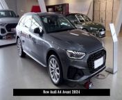 Starting from &#36;48,695&#60;br/&#62;&#60;br/&#62;Its lifted suspension and ruggedized styling indicate that the 2024 A4 Avant is not like Audi&#39;s other cars. All models come with a turbocharged four-cylinder and all-wheel drive. The Avant&#39;s on-road driving manners are also refined and cornering attitude is lively, especially considering the car&#39;s extra ground clearance. Practicality is key in a station wagon, and the A4 Avant can haul more than the regular A4 sedan.&#60;br/&#62;&#60;br/&#62;The A4 Avant will get a variety of standard driver assistance features for 2024, including adaptive cruise control and lane keep assist. A heated steering wheel and smartphone-enabled remote start function are also now standard. The Navigation package, optional on the Premium Plus trim and available on the Prestige model, now includes traffic sign recognition and a more advanced predictive adaptive cruise control system.&#60;br/&#62;&#60;br/&#62;There&#39;s only one powertrain for the A4 Avant, but it&#39;s a good one: a bolder, 261-hp version of the regular A4&#39;s turbocharged 2.0-liter four-cylinder engine, and it now comes with a 12-volt hybrid system. A seven-speed automatic transmission and the latest version of Audi&#39;s Quattro all-wheel drive system are standard.&#60;br/&#62;&#60;br/&#62;The A4 Avant has an attractive, serious interior. The cabin is extremely functional, beautiful, well appointed and comfortable. Although its outer length is much shorter than many of its competitors, the Avant&#39;s rear seat has almost as much leg room as the V90. Befitting a luxury vehicle, the Allroad comes standard with leather upholstery, electrically adjustable front seats, panoramic sunroof and three-zone automatic climate control.&#60;br/&#62;&#60;br/&#62;The crown jewel of Audi&#39;s MMI infotainment system is the optional Virtual Cockpit, a high-resolution, configurable display located where the instrument cluster would normally be. It can be arranged to show a digital version of the traditional cluster layout or a more infotainment-focused display that can include real-time Google Maps overlays of surrounding environments. The 10.1-inch infotainment touchscreen is centered at the top of the dashboard and features Apple Carplay and Android Auto.&#60;br/&#62;&#60;br/&#62;source: https://www.caranddriver.com/audi/a4-allroad-quattro