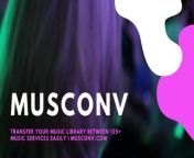 Transfer your playlists, albums and tracks easily: https://MusConv.com&#60;br/&#62;&#60;br/&#62;MusConv will help to migrate your playlists, albums and songs from one music streaming service to another!&#60;br/&#62;&#60;br/&#62;125+ music services supported:&#60;br/&#62;Spotify, Apple Music, Amazon Music, YouTube, YouTube Music, iTunes, SoundCloud, Deezer, Tidal, Yandex Music, Pandora, Napster, Last.fm, Discogs, Shazam, Billboard, LiveOne, Plex, Emby, Qobuz, Anghami, iHeartRadio, Rekordbox, DJUCED, Serato DJ, Beatport, Beatsource, Roon, JioSaavn, Gaana, Audiomack, Mixcloud, Traktor, Mixxx, Playzer, Sonos, Musixmatch, Hype Machine, 8Tracks, Setlist.fm, Dailymotion, Jamendo, NetEase Music, Moov, MTV, MusicBrainz, SoundMachine, Windows Media Player, Garmin, Groove Music, Bluesound, Dj Pro 2, Ableton, VK Music and others.&#60;br/&#62;&#60;br/&#62;20+ playlist file formats supported:&#60;br/&#62;txt, csv, xml, m3u, m3u8, wpl, pls, json, xspf, zpl, asx, bio, fpl, kpl, pla, aimppl, plc, mpcpl, smil, vlc&#60;br/&#62;&#60;br/&#62;MusConv can also transfer hot cues and more between Rekordbox, Ableton and other DJ software.&#60;br/&#62;&#60;br/&#62;Windows/MAC/iPhone/Android/Linux are supported + MusConv Web App is available!&#60;br/&#62;&#60;br/&#62;Try For Free:&#60;br/&#62;https://MusConv.com