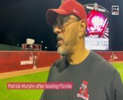 Alabama softball coach Patrick Murphy talks about beating the Florida Gators in the series finale.