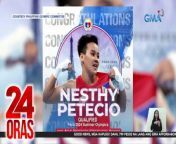 Good news sa sports, pasok na rin sa 2024 Paris Olympics ang Pinay boxers na sina Nesthy Petecio at Aira Villegas!&#60;br/&#62;&#60;br/&#62;&#60;br/&#62;24 Oras is GMA Network’s flagship newscast, anchored by Mel Tiangco, Vicky Morales and Emil Sumangil. It airs on GMA-7 Mondays to Fridays at 6:30 PM (PHL Time) and on weekends at 5:30 PM. For more videos from 24 Oras, visit http://www.gmanews.tv/24oras.&#60;br/&#62;&#60;br/&#62;#GMAIntegratedNews #KapusoStream&#60;br/&#62;&#60;br/&#62;Breaking news and stories from the Philippines and abroad:&#60;br/&#62;GMA Integrated News Portal: http://www.gmanews.tv&#60;br/&#62;Facebook: http://www.facebook.com/gmanews&#60;br/&#62;TikTok: https://www.tiktok.com/@gmanews&#60;br/&#62;Twitter: http://www.twitter.com/gmanews&#60;br/&#62;Instagram: http://www.instagram.com/gmanews&#60;br/&#62;&#60;br/&#62;GMA Network Kapuso programs on GMA Pinoy TV: https://gmapinoytv.com/subscribe