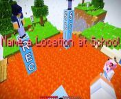 Going to SCHOOL with APHMAU in Minecraft! from minecraft sguid game dacne