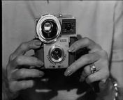 1960 Kodak Starmite camera with Harriet Nelson (the &#92;