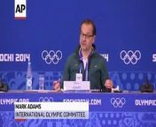 At a regular news conference in Sochi, International Olympic Committee spokesman Mark Adams had only minimal comment on the arrest of two members of the punk band Pussy Riot.