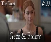 Gece &amp; Erdem #122&#60;br/&#62;&#60;br/&#62;Escaping from her past, Gece&#39;s new life begins after she tries to finish the old one. When she opens her eyes in the hospital, she turns this into an opportunity and makes the doctors believe that she has lost her memory.&#60;br/&#62;&#60;br/&#62;Erdem, a successful policeman, takes pity on this poor unidentified girl and offers her to stay at his house with his family until she remembers who she is. At night, although she does not want to go to the house of a man she does not know, she accepts this offer to escape from her past, which is coming after her, and suddenly finds herself in a house with 3 children.&#60;br/&#62;&#60;br/&#62;CAST: Hazal Kaya,Buğra Gülsoy, Ozan Dolunay, Selen Öztürk, Bülent Şakrak, Nezaket Erden, Berk Yaygın, Salih Demir Ural, Zeyno Asya Orçin, Emir Kaan Özkan&#60;br/&#62;&#60;br/&#62;CREDITS&#60;br/&#62;PRODUCTION: MEDYAPIM&#60;br/&#62;PRODUCER: FATIH AKSOY&#60;br/&#62;DIRECTOR: ARDA SARIGUN&#60;br/&#62;SCREENPLAY ADAPTATION: ÖZGE ARAS