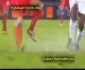 Epic Fake Football Injury during Equatorial Guinea vs Senegal[African Cup of Nations 2012]