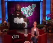 Ellen played a new game inspired by Cee-Lo Green and his cat on &#92;