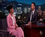 Tracee reveals that she didn&#39;t watch when her TV husband Anthony Anderson guest hosted Jimmy Kimmel Live last week and she talks about Anthony&#39;s infamous mother Doris.