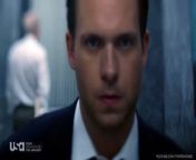 The fifth season of SUITS finishes its run with 6 new episodes on Wednesday, January 27 at 10/9c. In the wake of his arrest for conspiracy to commit fraud, Mike (Patrick J. Adams, “Orphan Black”) finds himself at the center of an investigation – led by a ruthless government prosecutor, Assistant US Attorney Anita Gibbs (new recurring guest star Leslie Hope, “24”) – that threatens to bring down the whole firm. Harvey (Gabriel Macht, “Love and Other Drugs”), having resigned from the firm in order to protect it, must tred lightly if he’s going to help Mike, or incur the wrath of Charles Forstman (returning guest star Eric Roberts, “The Dark Knight”). Together with Jessica (Gina Torres, “Firefly”) and Louis (Rick Hoffman, “Samantha Who”), Harvey must figure out how to build a defense for Mike, knowing full well that he’s guilty of the crime for which he stands accused. Meanwhile, Rachel (Meghan Markle, “Fringe”) must come to terms with the fact that her fiancé, and everyone she’s close to, could soon be in prison as Donna (Sarah Rafferty, “Brothers &amp; Sisters”) finds herself at a crossroad.