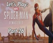 #spiderman #marvelsspiderman #gaming #insomniacgames&#60;br/&#62;Commentary video no.26 for my run through of one of my favourite games Marvel&#39;s Spider-Man Remastered, hope you enjoy:&#60;br/&#62;&#60;br/&#62;Marvel&#39;s Spider-Man Remastered playlist:&#60;br/&#62;https://www.dailymotion.com/partner/x2t9czb/media/playlist/videos/x7xh9j&#60;br/&#62;&#60;br/&#62;Developer: Insomniac Games&#60;br/&#62;Publisher: Sony Interactive Entertainment&#60;br/&#62;Platform: PS5&#60;br/&#62;Genre: Action-adventure&#60;br/&#62;Mode: Single-player&#60;br/&#62;Uploader: PS5Share
