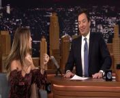 Sarah Jessica Parker reminds Jimmy that his first Tonight Show was his graduation from boy to man.
