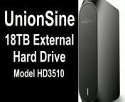 UnionSine 18TB Data Workstation External Hard Drive - Unboxing, Setup, and Review.&#60;br/&#62;This is the UnionSine 18TB 3.5&#92;