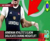 &#60;br/&#62;RIO DE JANEIRO — Armenian weightlifter Andranik Karapetyan dislocated his elbow trying to lift 195 kilograms on Wednesday night during the Men’s 77 kilogram Group A weightlifting contest at the Rio Olympics, the Mirror reported.