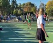 Third quarter action from the round one BFNL A-grade netball contest between Kangaroo Flat and Sandhurst at Dower Park.&#60;br/&#62;The Dragons won by seven goals.&#60;br/&#62;