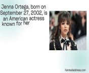 Jenna Ortega Fan Mail Address&#60;br/&#62;&#60;br/&#62;Link: https://fanmailaddress.com/jenna-ortega-fan-mail-address/&#60;br/&#62;&#60;br/&#62;&#60;br/&#62;Jenna Ortega is a talented actress known for her roles in various film and television productions. She has appeared in popular shows such as &#92;